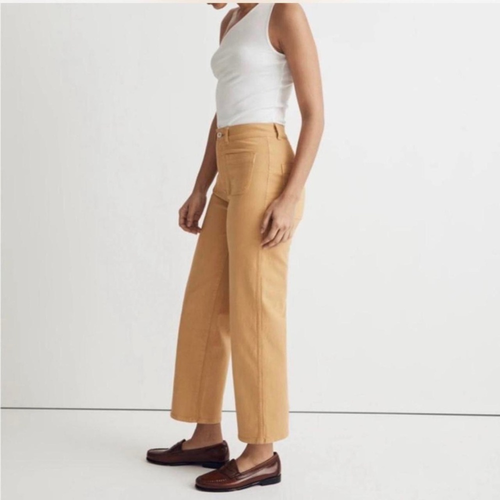 Madewell Emmett 2.0 Wide Leg Crop Pants